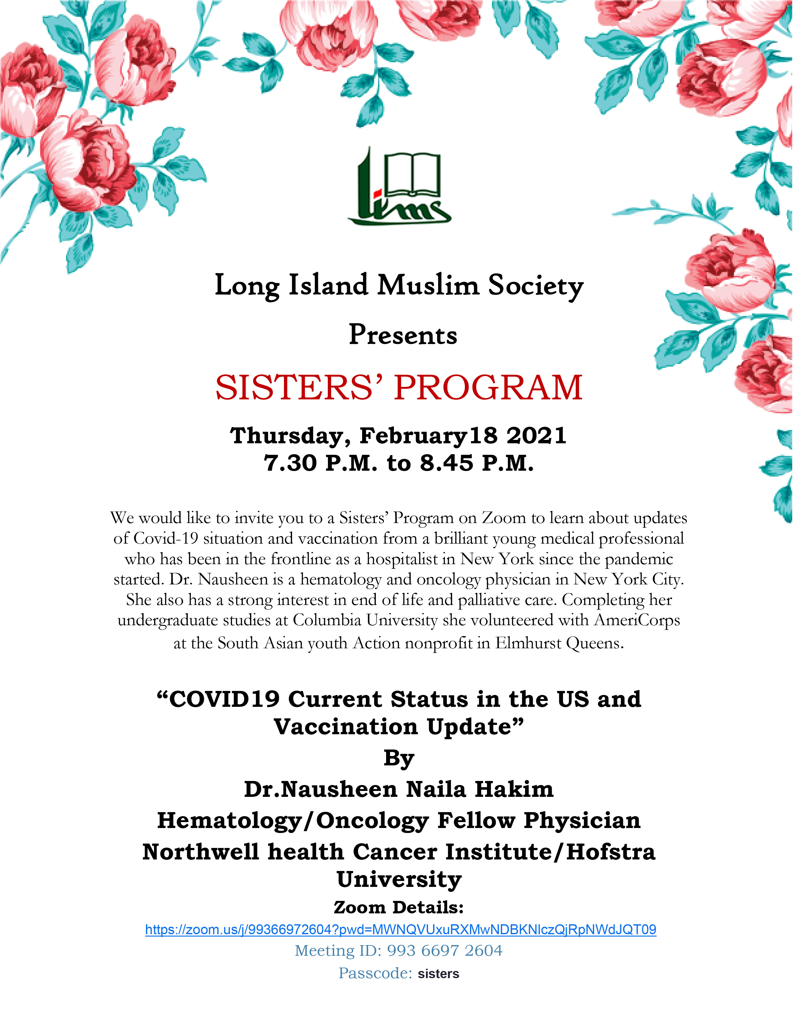 Long Island Muslim Society | LIMS